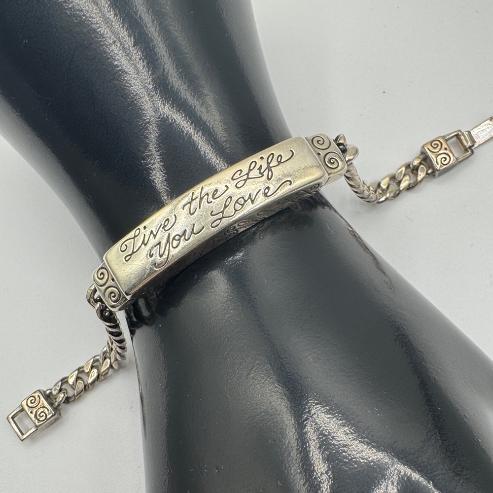 Brighton "Live the Life You Love" Bracelet